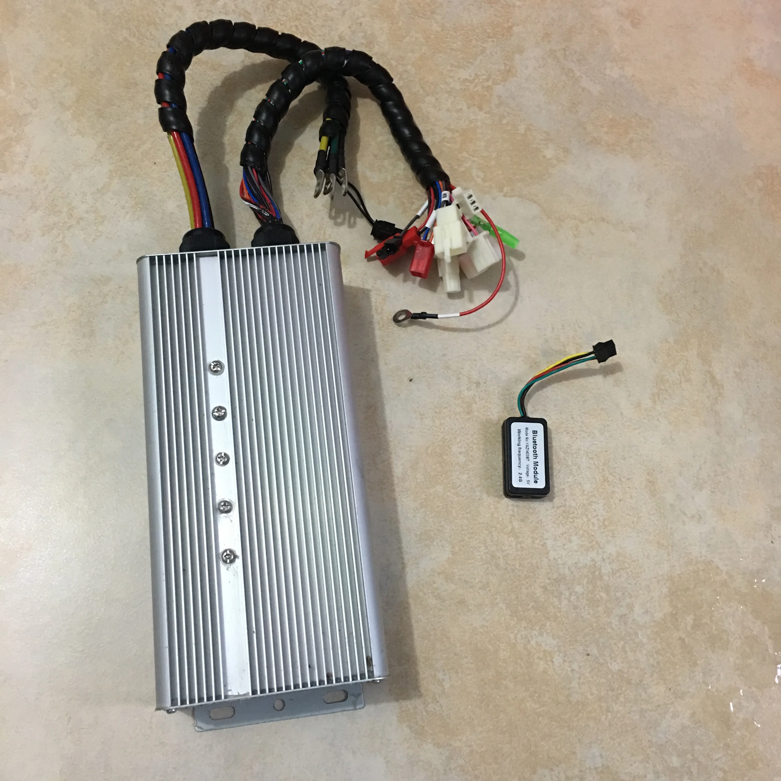 1000 3000W 48V 72V MAX 80A Электрический контроллер мотоцикла YKZ7280JA с Bluetooth|Датчик положения