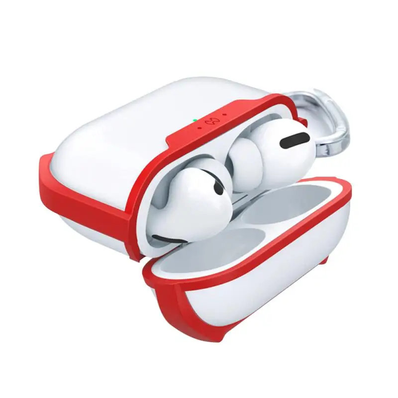 B Гарнитура защитный чехол для Apple AirPods Pro Чехол беспроводной Bluetooth чехол для наушников прозрачный чехол защитная коробка - Цвет: B