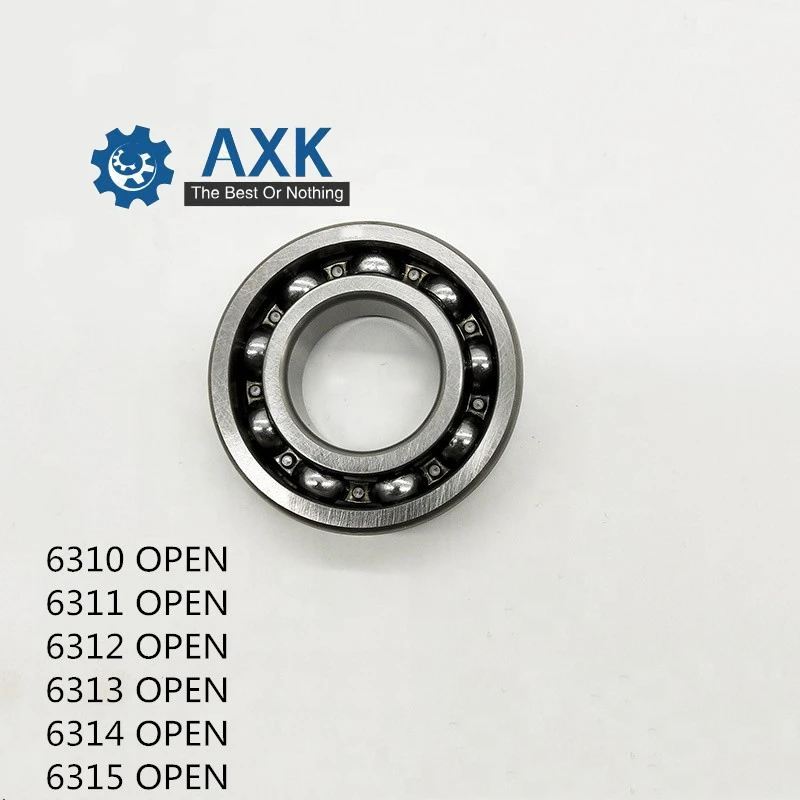 AXK 6310 6311 6312 6313 6314 6315 открытый подшипник ABEC-3 P6(1 предмет) для Мотоциклетный Двигатель Коленчатого вала-упорные шариковые подшипники без смазки