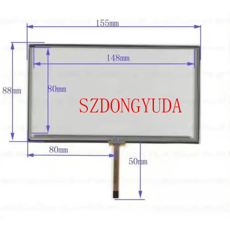 

New Touchpad 6.2 Inch 4-Line 155*88 For KDT-5983 KDT-5983-R1 Touch Screen Digitizer Glass Panel Sensor