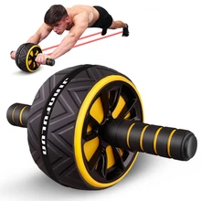 Оборудование для тренировок Ab Wheel, тренажер для талии, тренировка брюшного пресса, домашнее оборудование для фитнеса, тренажер для груди и ж...