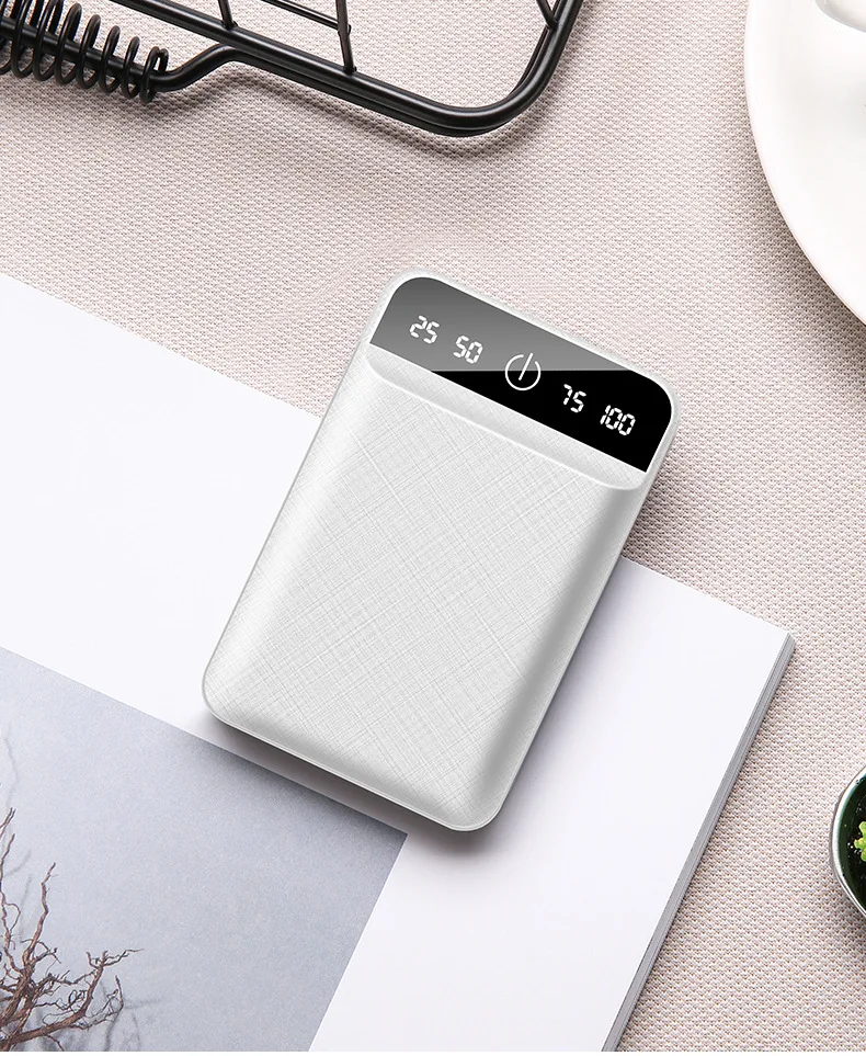 powerbank for phone Mini Portable 65000mAh Power Bank with Dual USB Port Digital Display External Battery Travel Charger for Samsung Iphone Xiaomi samsung battery pack Power Bank