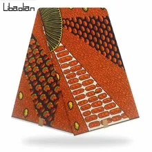 Гарантированная африканская настоящая голландская восковая Ткань 6 ярдов лоскутное платье настоящая Анкара африканская хлопковая восковая ткань F911-27