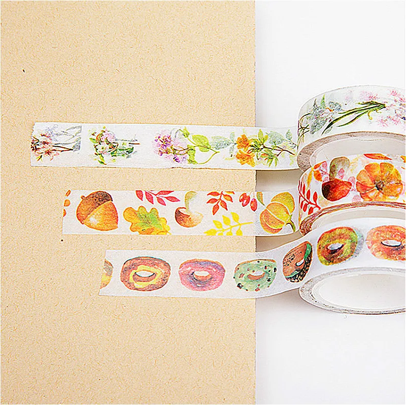 Горячая Kawaii васи лента DIY великолепные Мультяшные украшения Скрапбукинг планировщик Маскировочная лента клейкая лента этикетка наклейка