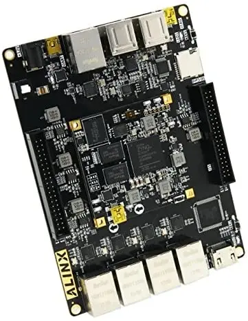ALINX AX7021 Brand Xilinx Zynq 7000 ARM/Artix 7 FPGA SoC XC7Z020 макетная доска 32G EMMC 5 портов Ethernet