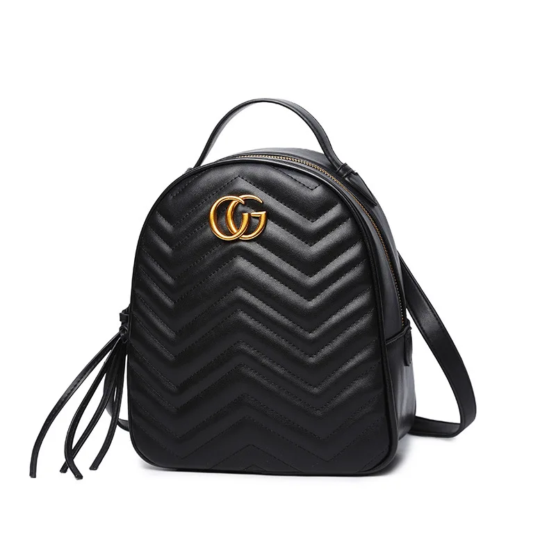 

2019 New Style WOMEN'S Backpack Bag Direct Selling Cg Versatile Pattern Casual School Bag Backpack Fashion a Generation of Fat