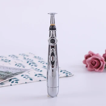 

Electronic Energy Massage Pen Heal Meridian Laser Magnet Therapy Phone Connection Muscle Stimulator Massager