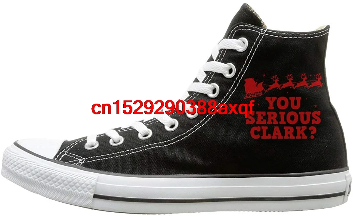 

Canvas Shoes You Serious Clark Casual High Top Lace Ups Sneaker For Unisex