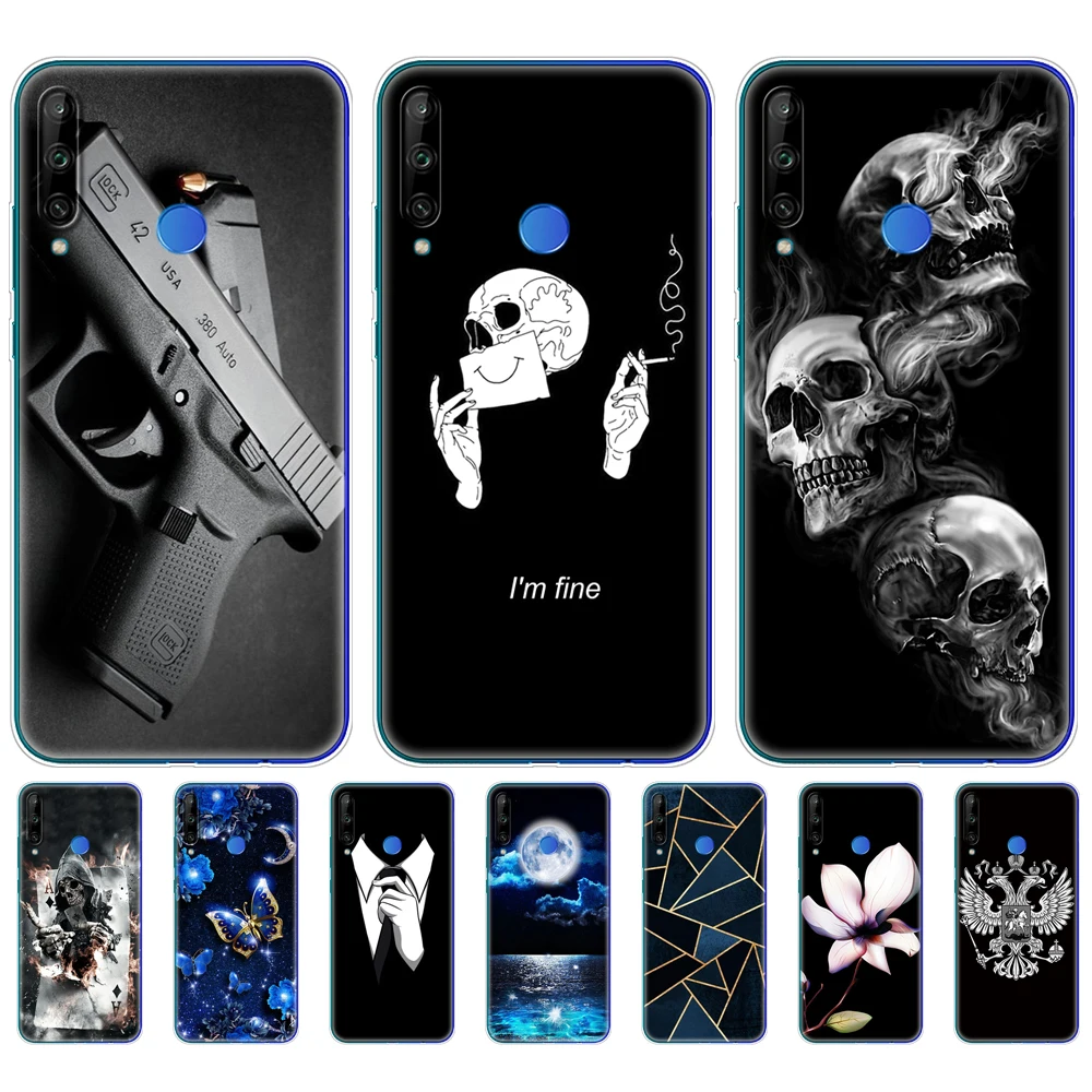 Силиконовый чехол для HONOR 9C 6 39 дюйма мягкий из ТПУ телефона Huawei Honor 9 C AKA-L29 защитная