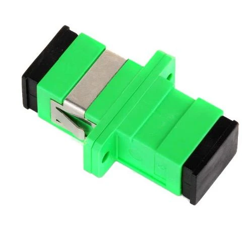 SC APC Adapter SM Singlemode Optical Flange Coupler Simplex SC Optical Fiber Connector and Coupler Ftth 2
