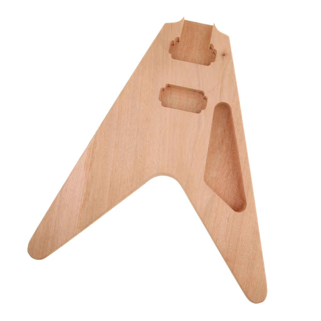 

Wood Unfinished Electric Guitar Body for GAX Guitar DIY Assembly