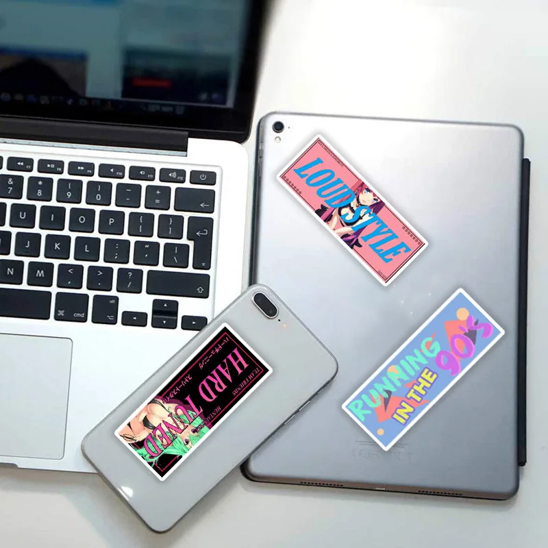 JDM Volleyball Cartoon Stickers 10/30/48Pcs For Suitcase Skateboard Laptop