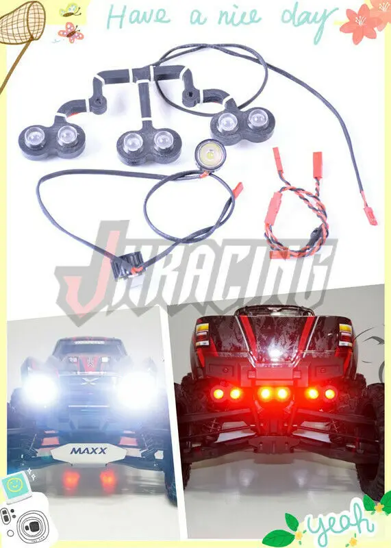 Светодиодный светильник высокой яркости с кронштейном для 1:10 TRAXXAS X-MAXX
