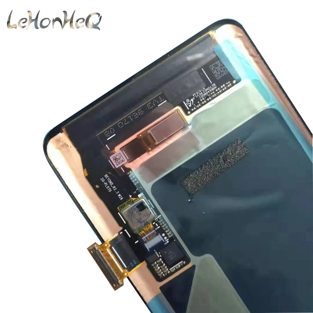 Suoer AMOLED lcd для samsung Galaxy S10 Plus S10+ SM-G9750 G975F lcd дисплей кодирующий преобразователь сенсорного экрана в сборе