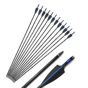 

Fiberglass arrow can replace the arrow spine 400/500 roll glass fiber arrow straight pull bow recurve bow special 8mm arrow