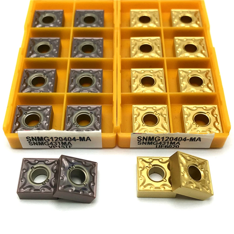 SNMG120404 SNMG120408 MA VP15TF UE6020 HighQuality Carbide Cutting Insert CNC Lathe Turning