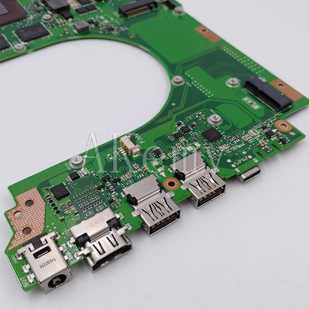 AKEMY UX510UX Laptop Motherboard For ASUS ZenBook UX510U UX510UW UX510UX UX510UXK Mainboard 100% te