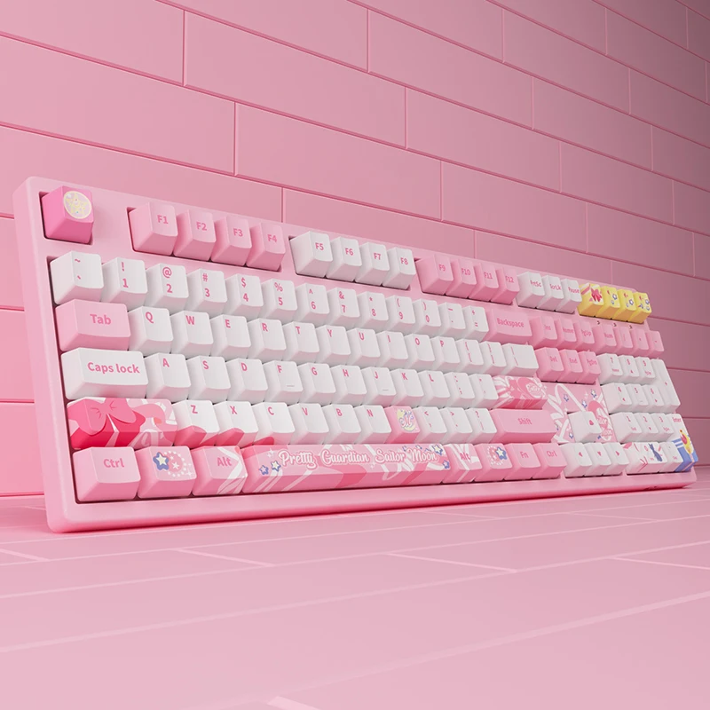 限定数のみ！ Akko ✖️セーラームーン ゲーミングキーボード さくら