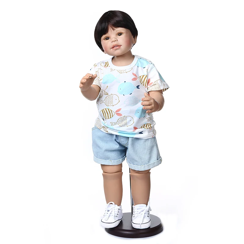 NPK 70 см кукла для малышей Реалистичная художника desgin ball jointed doll детская одежда