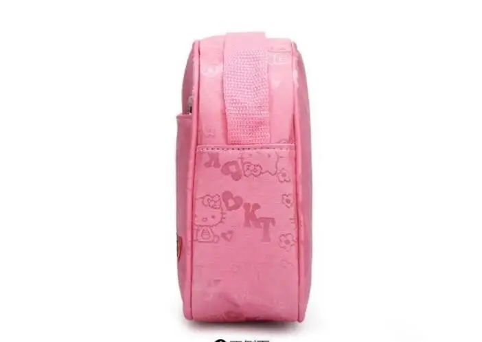 Hello kitty/розовые детские сумки с героями мультфильмов; модная сумка-мессенджер; сумка на плечо; Рождественская Подарочная сумка для девочек; Милая женская сумка