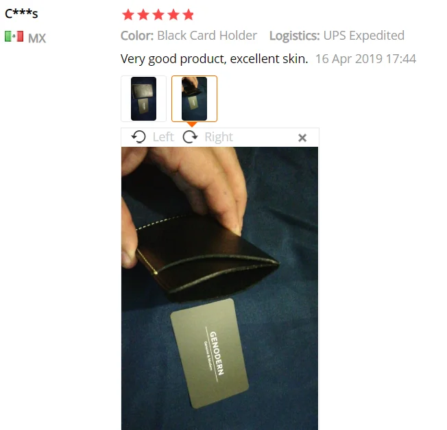 G140 credit card holder c