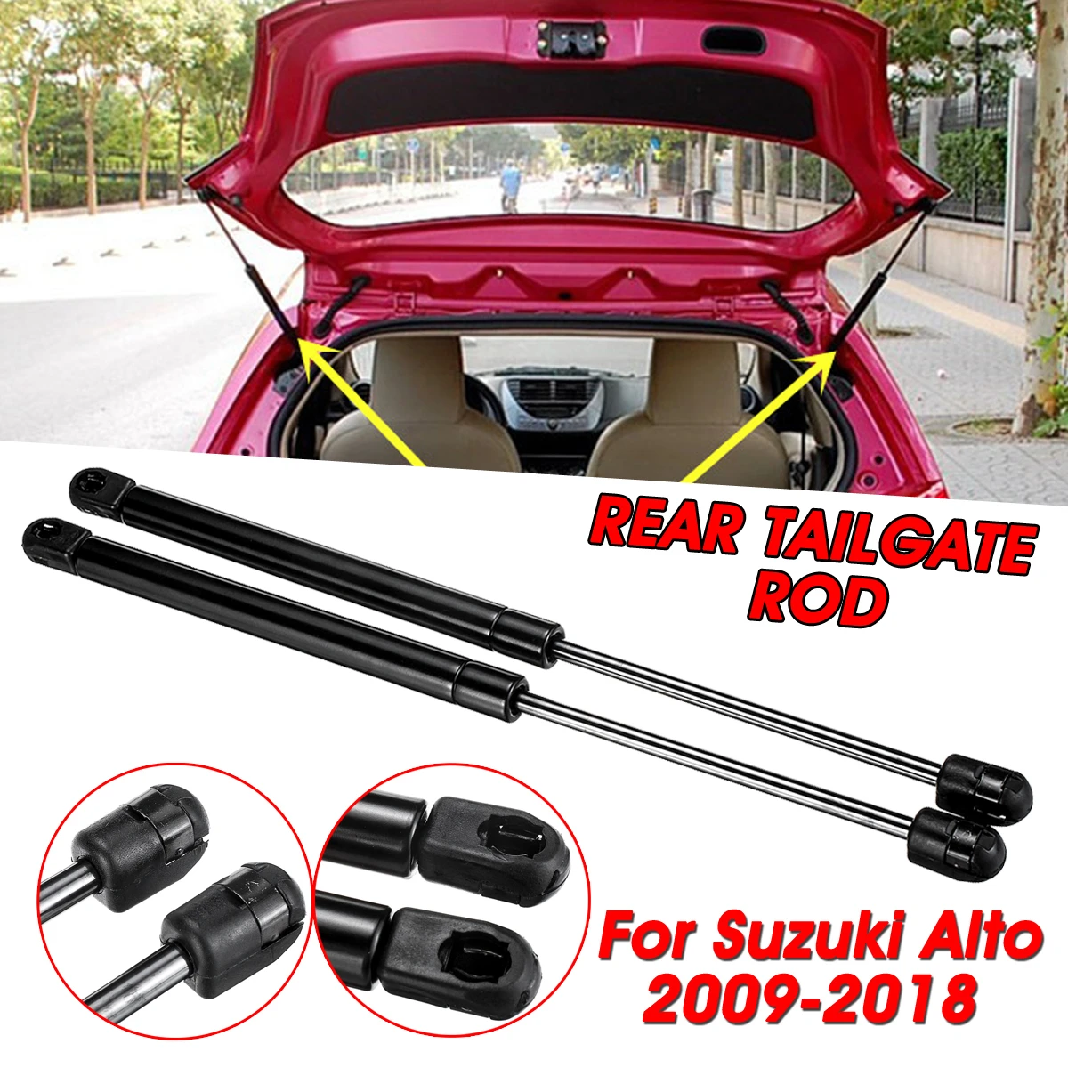 2 REAR HATCH TRUNK LIFT SUPPORTS SHOCKS STRUTS ARMS PROP FITS VOLKSWAGEN POINTER