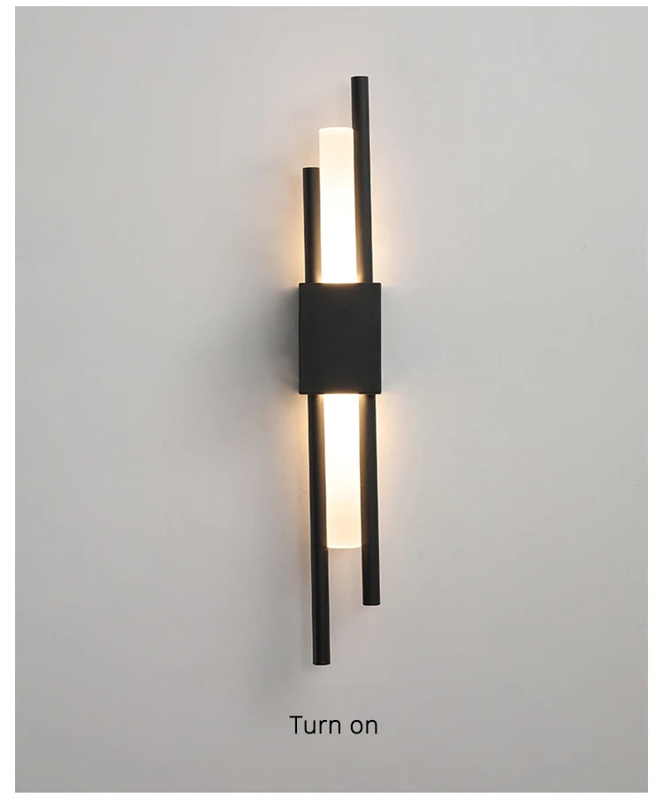 Modern led wall lamp simple loft aisle corridor wall Lights new home indoor lighting decor lamp living room bedroom bedside lamp sconce light