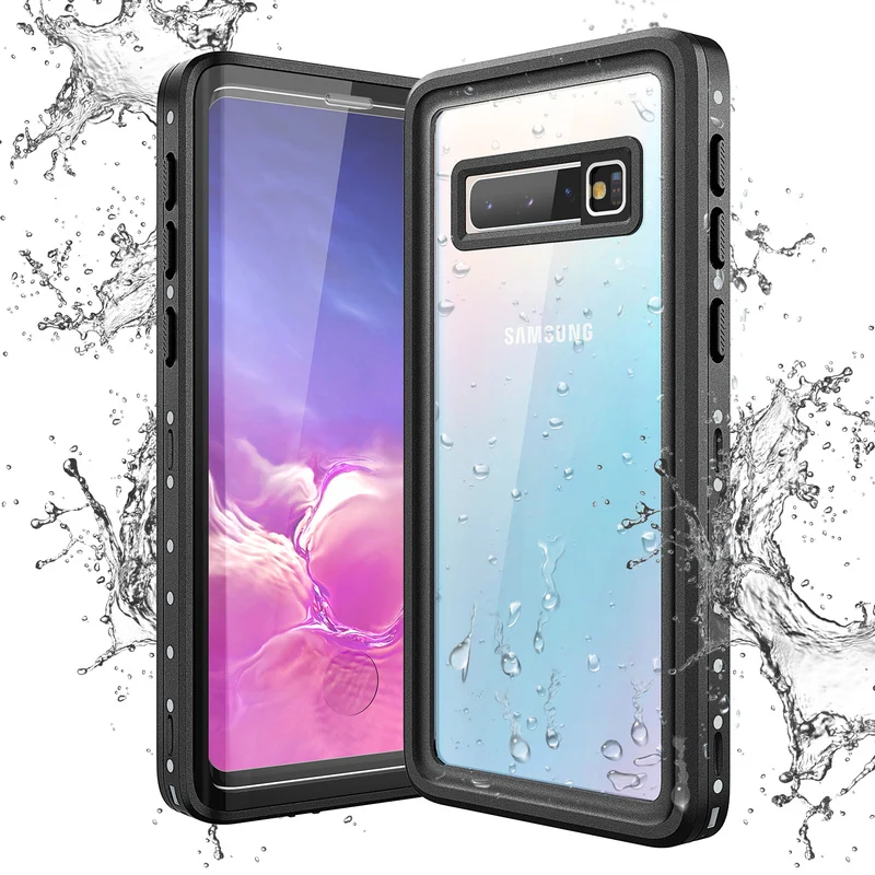 Yokata Водонепроницаемый чехол для samsung Galaxy S9 S10 плюс чехол противоударный чехол Обложка с Экран протектор подводный открытый Капа