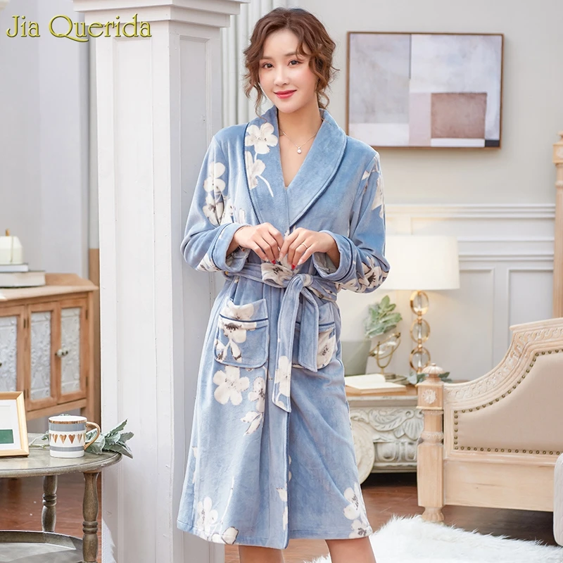 Свадебные халаты для подружек невесты зимний халат бархатный небесно-голубого