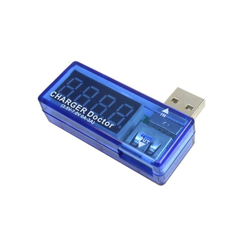 Usb зарядный ток/детектор напряжения мультиметр измеритель мощности 0-3A 3,5-7,0 в USB тестер тока/напряжения мобильный тестер мощности