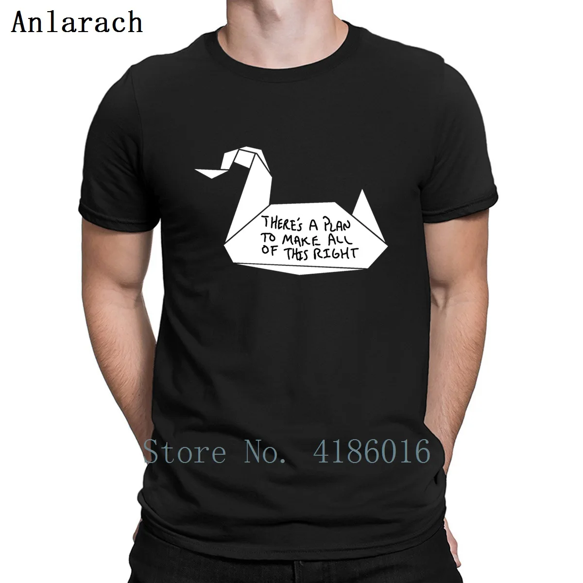 

Prison Break Crane Message T Shirt Cotton Fit O-Neck Create Outfit Comfortable Clothing Spring Autumn Shirt