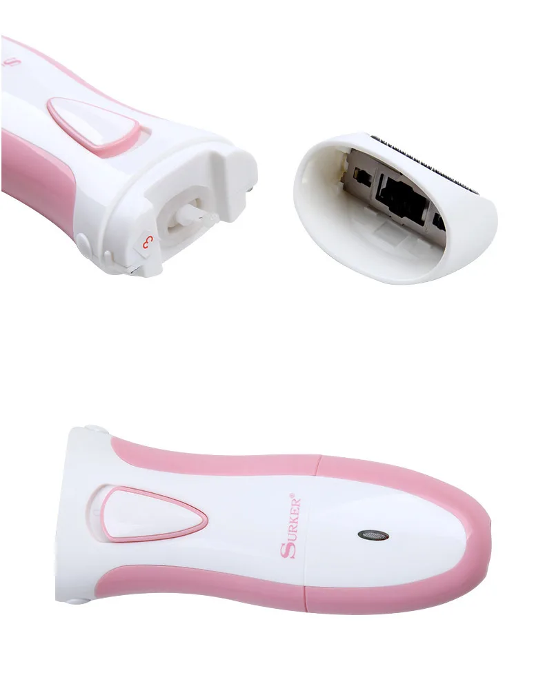 Electric Lint Roller Epilator Lady Shaver Net Double Knife High Efficiency Hair Removal Hair