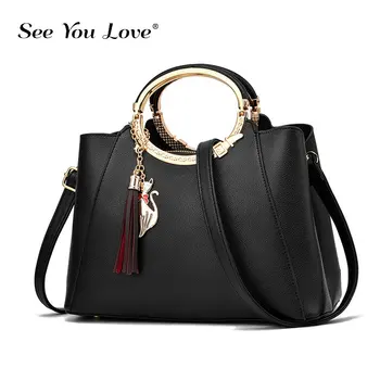 

New Chain Ladies Crossbody Bags For Women 2020 Tassel Soft Vintage Luxury Brand Women Messenger Shoulder Bags Female Handbags