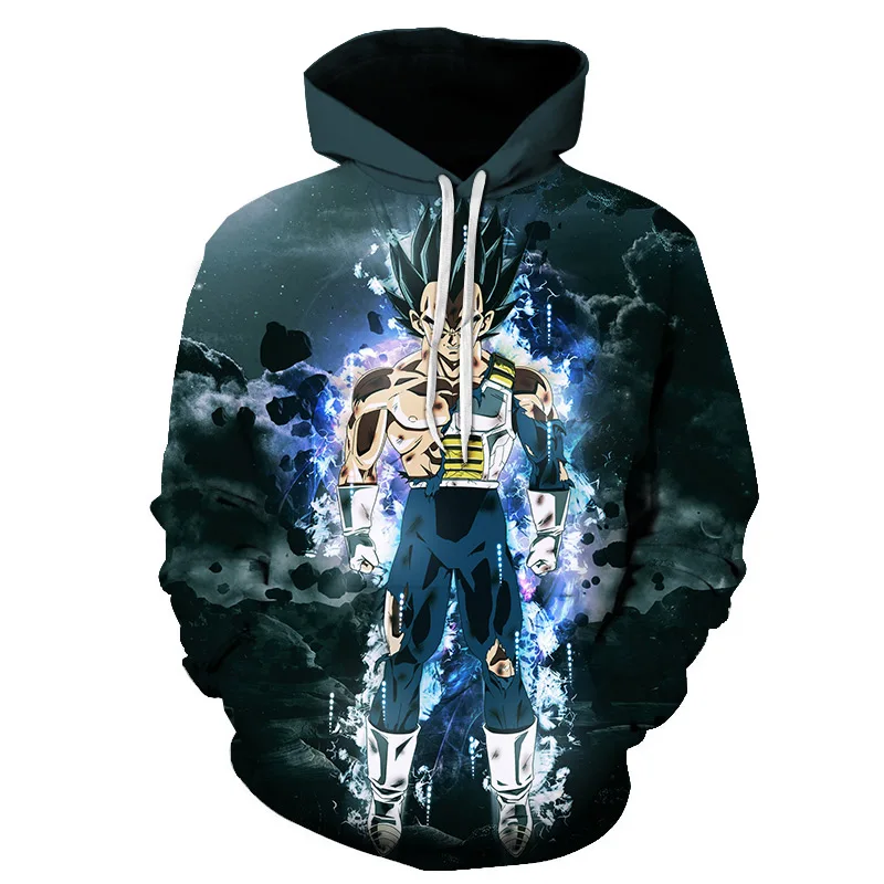 

Harajuku 3D Print Dragon Ball Z Hoodies Men/Women Sweatshirts Cartoon Anime Dragon Ball Super Saiyan Goku Boy/Girls Pullover
