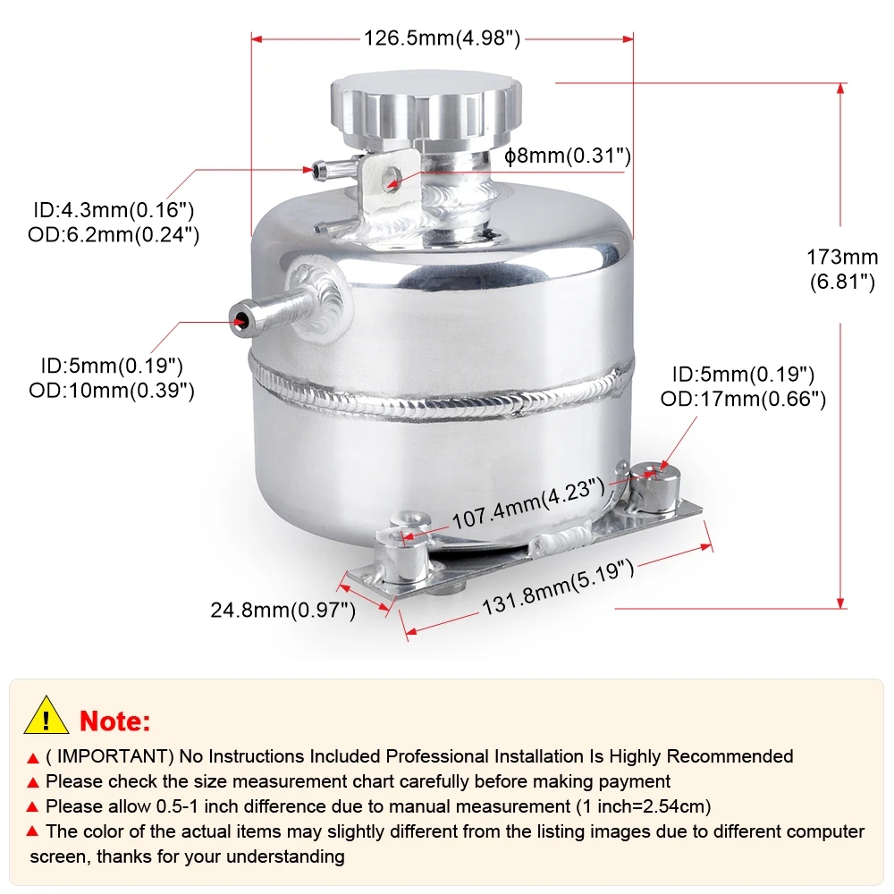 1pc Kühler Kühlmittel Überlauf Expansions behälter weiße Kunststoff Tank  flasche für Mini für Cooper Autozubehör - AliExpress