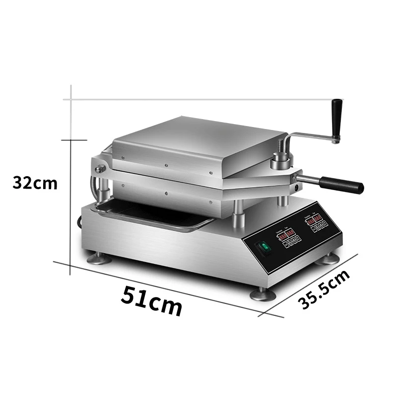 Fossil Cake Machine EC-300 Pancake Machine Popular Pancake Snack Making Seafood Pancake Oracle Seafood Fossil Cake 5