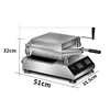 Fossil Cake Machine EC-300 Pancake Machine Popular Pancake Snack Making Seafood Pancake Oracle Seafood Fossil Cake 5