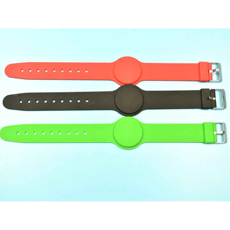 

5pcs 125Khz RFID t5577 Waterproof Proximity Rewritable Smart Adjustable Wristband Bracelet ID Card