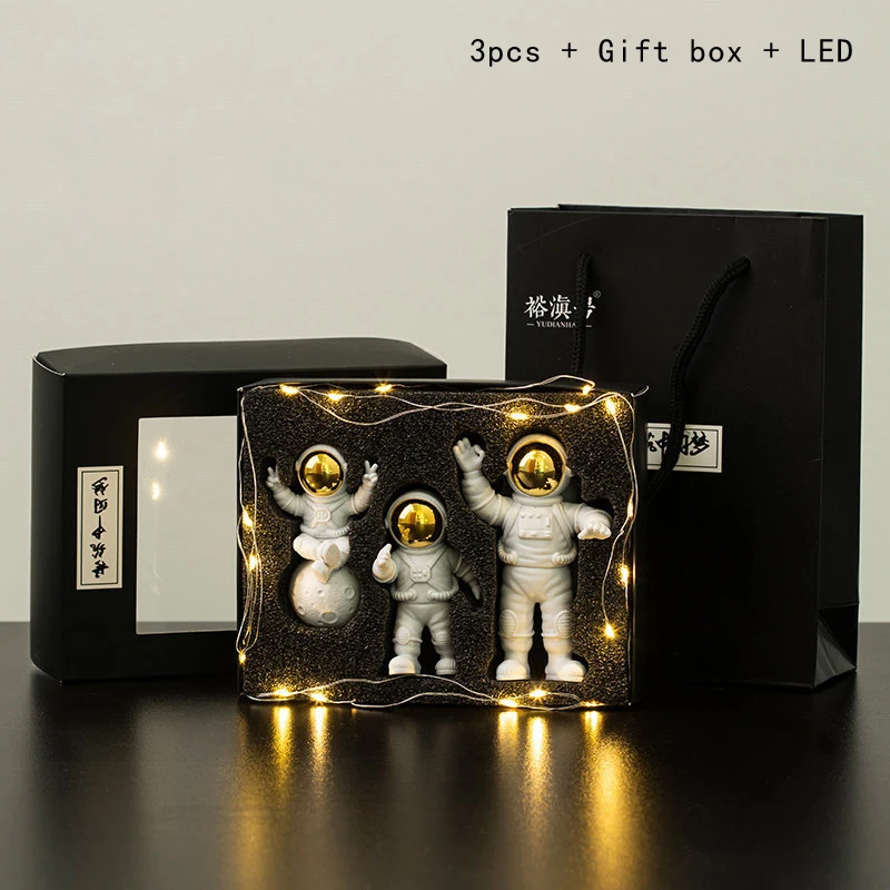 Golden 3PC Box LED