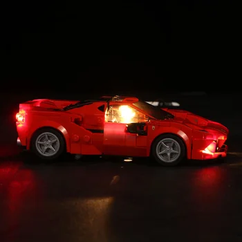 

Building Blocks LED Lighting Kit For Speed Champions Ferrari F8 Tributo 76895(LED Included Only, No Kit)For Children Toys Gift