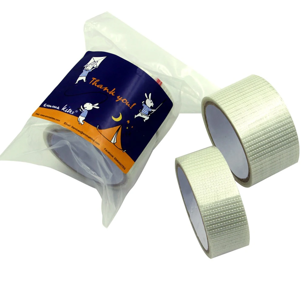 Ripstop Segel Reparatur band Kite Tape 5cm * 5m wasserdicht hoch klebrig durchscheinend für Spinn aker Gleitschirm Markisen Zelte – Detail 7