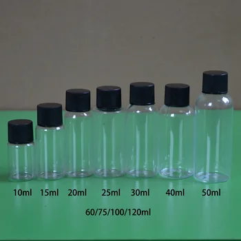 

5ml 10ml 15ml 20ml 25ml 30ml 50ml 60ml 100ml Empty Plastic Water Bottle Makeup Lotion Cream Travel Container Free Shipping