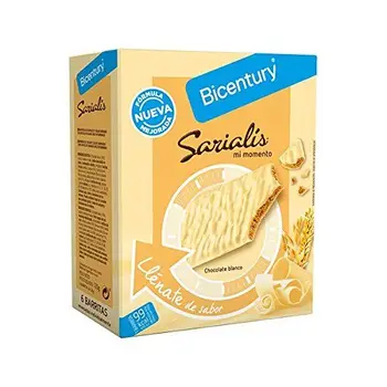 

Bicentury - Cereals bar sarialís - 120g - White Chocolate