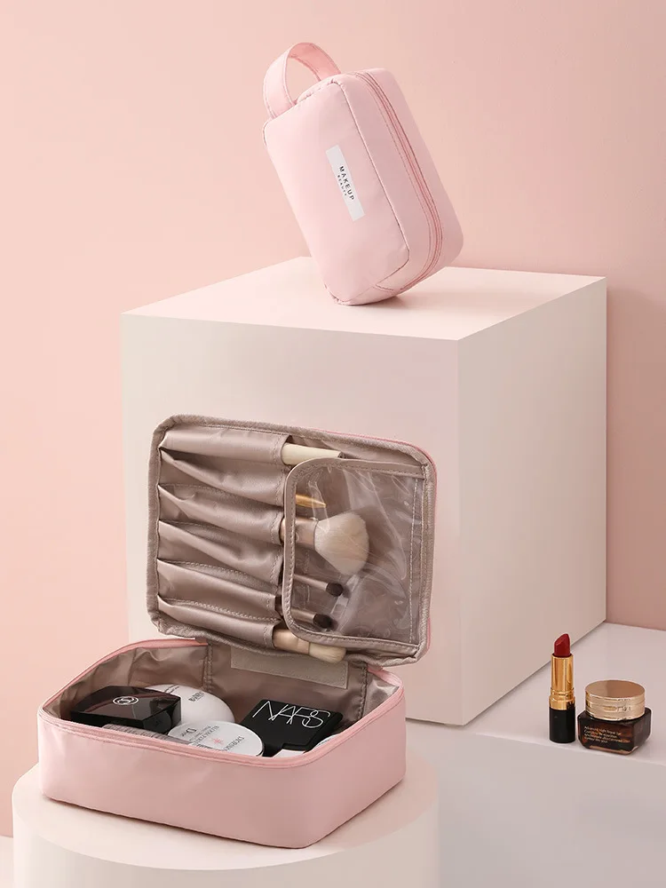 Cosmetic bag women's Portable Travel Cosmetic storage bag ins wind large capacity waterproof girl cosmetic bag