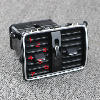 

3AD819203F OEM Rear Air & A/C Air Conditioning Outlet Vent Assembly For Passat B6 2012-2016 Passat CC 3AD819203C