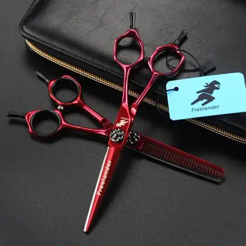 

6 inch High Quality Hair Cutting Scissors non-slip Hairdressing Professional Barber Scissor Professional Hair Scissors Shear Set