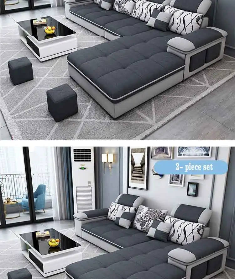 Мебель для гостиной, современный тканевый диван, Европейский секционный диван 1902