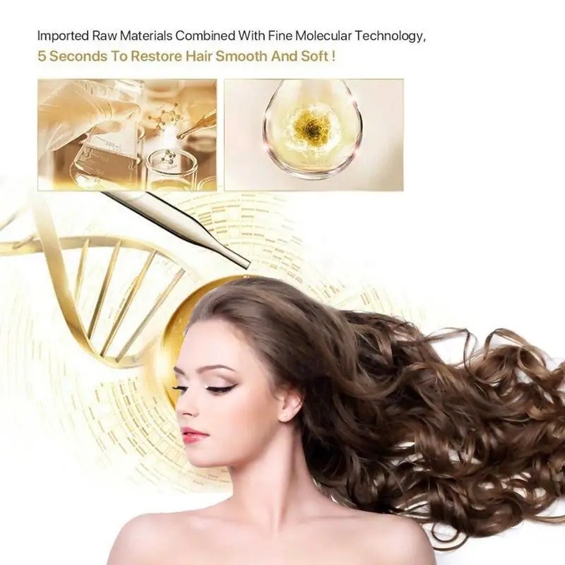 Горячая магическое Кератиновое восстановление маска для волос уход для поврежденных волос запеченная мазь увлажняющий Кондиционер для волос