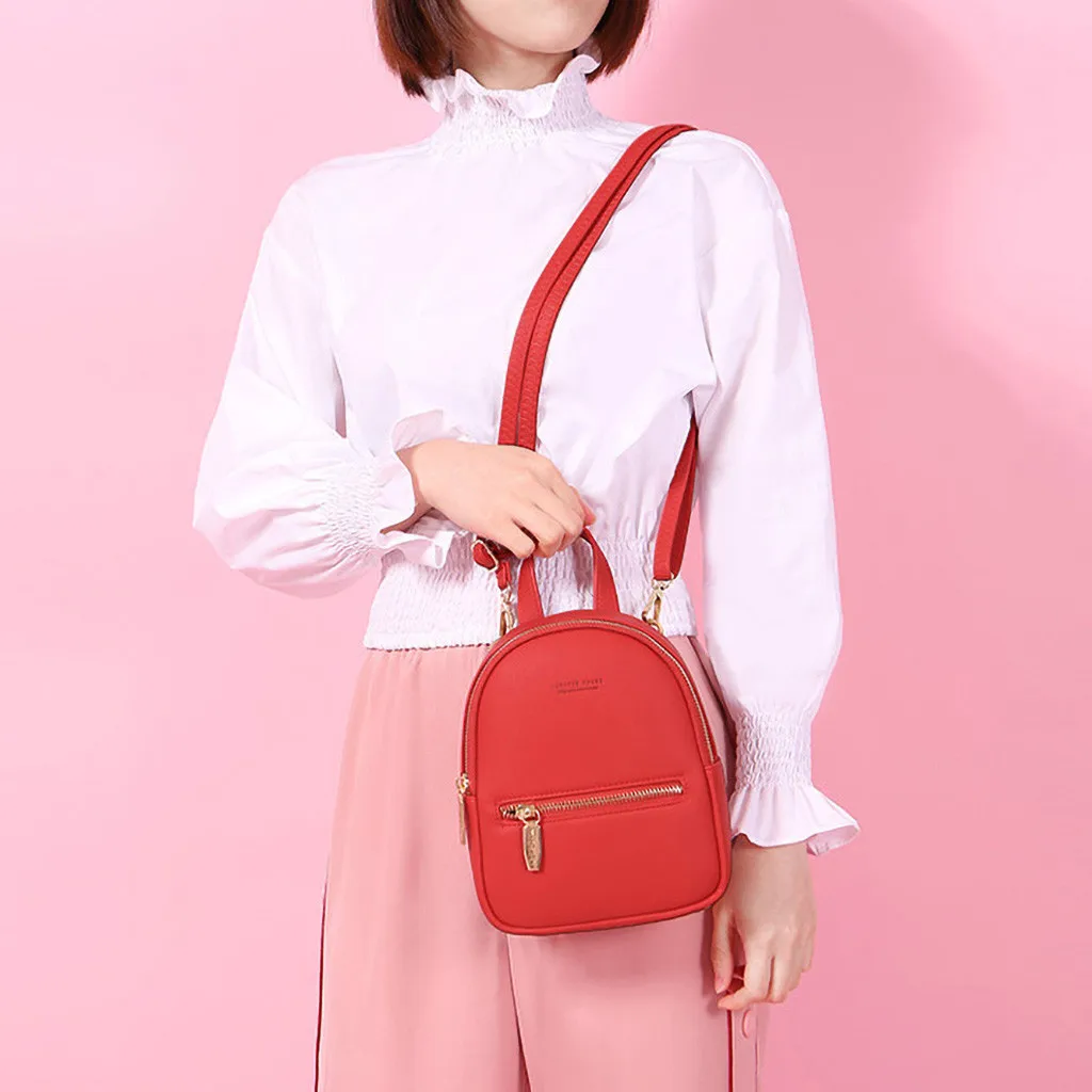 Женская сумка-рюкзак мини-сумка Многофункциональный рюкзак модная сумка на плечо мини-рюкзак женский корейский стиль# g4