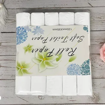 

12 Rolls Soft Toilet Paper Household Toilet Tissue Paper Toilet Roll Bathroom Kitchen Table Paper Small Roll Carta Igienica